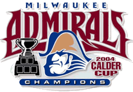 Milwaukee Admirals 2003 04 Champion Logo iron on heat transfer
